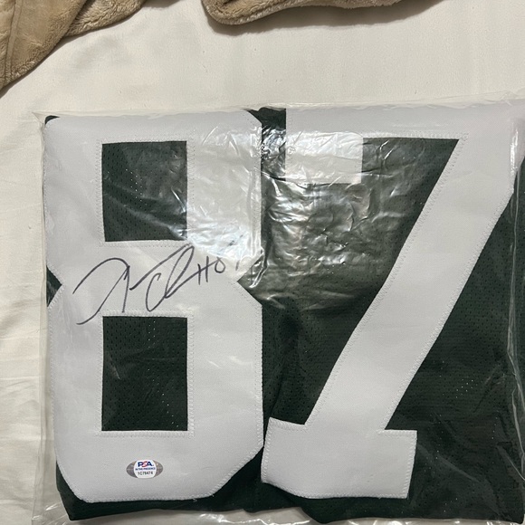 Laveranues Coles Signed Jersey PSA COA AUTOGRAPH JERSEY NY JETS AUTO - Picture 1 of 3